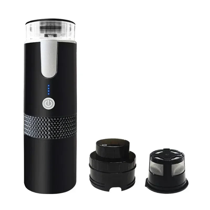 Portable Capsule Coffee Maker Electric Coffee Brewer for Ground Coffee and KCUP Capsule Coffee without Heat Function